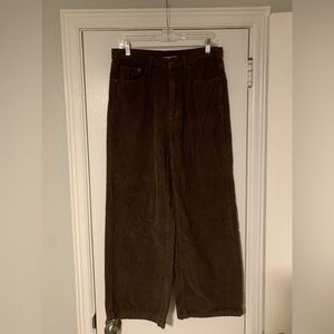 Urbanoutfitters Brown Corduroy Pants